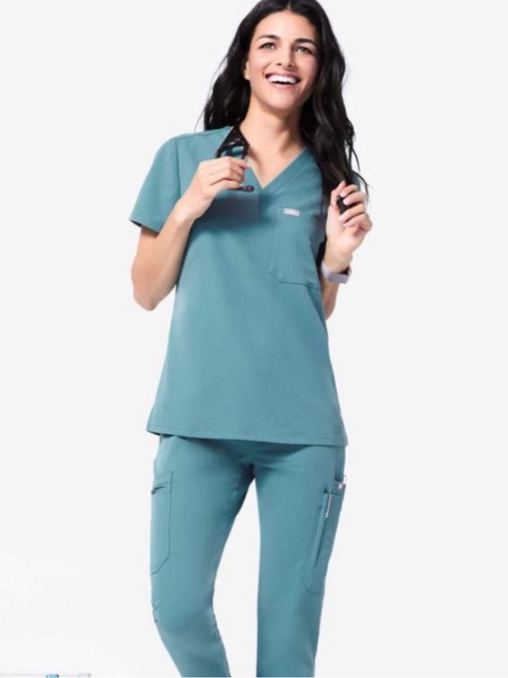 Figs Limited Edition Hydrogreen Scrub Set